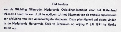 1971-07-02 Diploma uitreiking-01 uitnodiging (2)